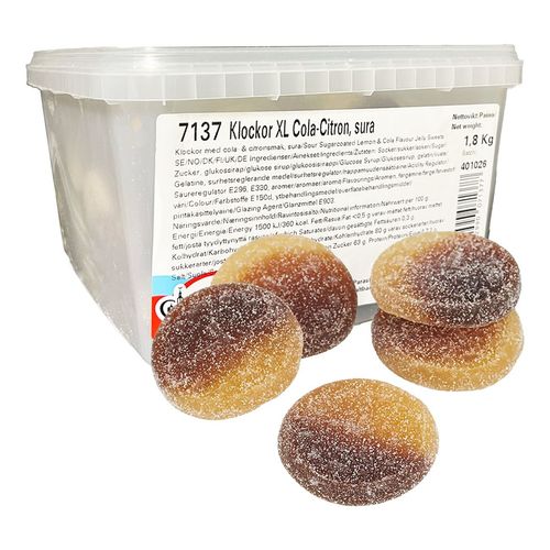 Aroma XL-Klockor Cola-Citron 1,8kg