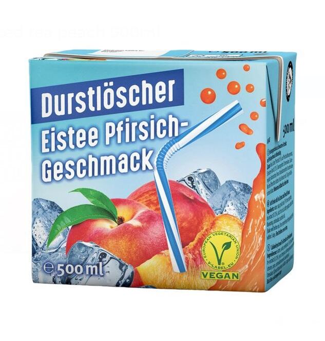 Hovedbilde Thirst Quencher Iced Tea Peach 500ml 