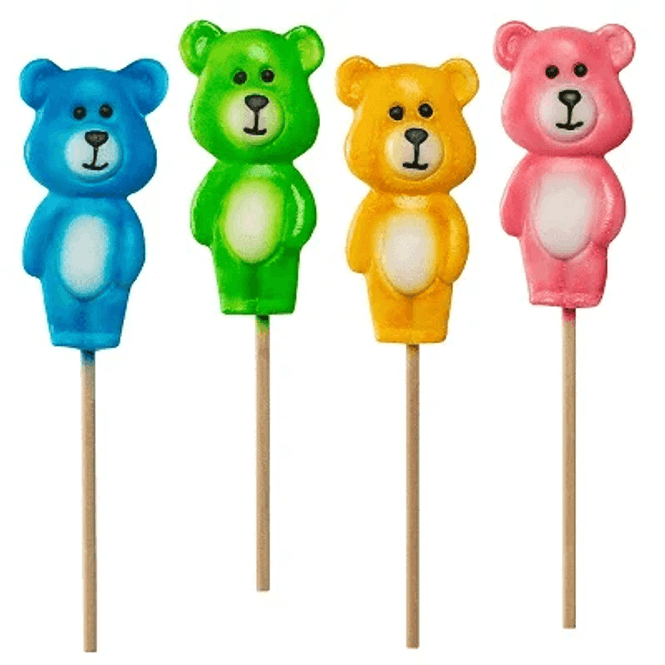 Hovedbilde Mini Lollipops Bears 17g