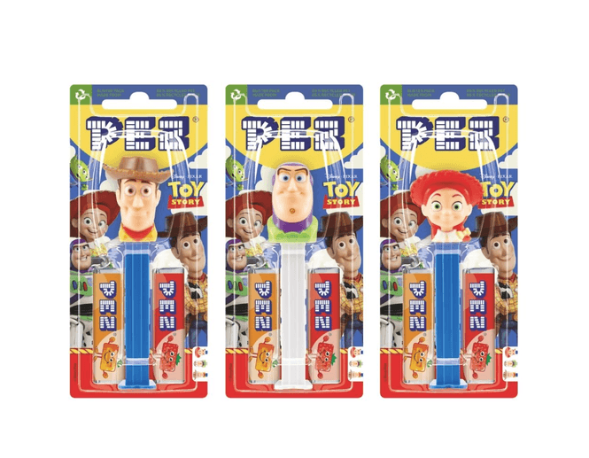 Hovedbilde PEZ Toy Story 1+2 17g