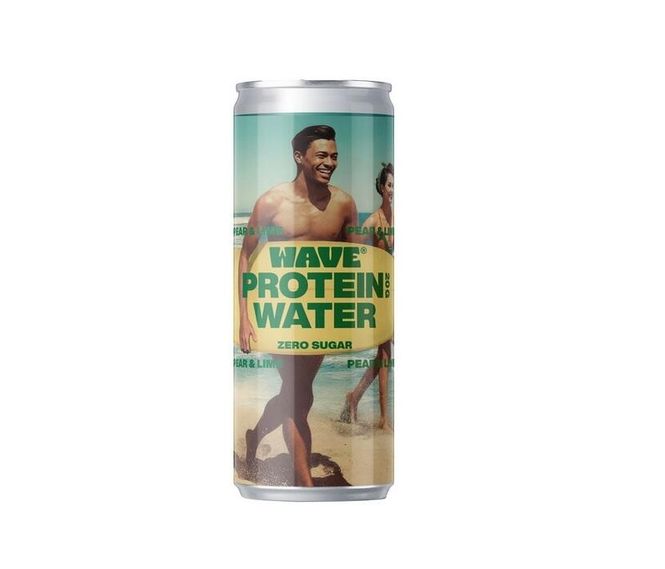 Hovedbilde Wave Protein Water Pear & Lime Zero Sugar 330ml