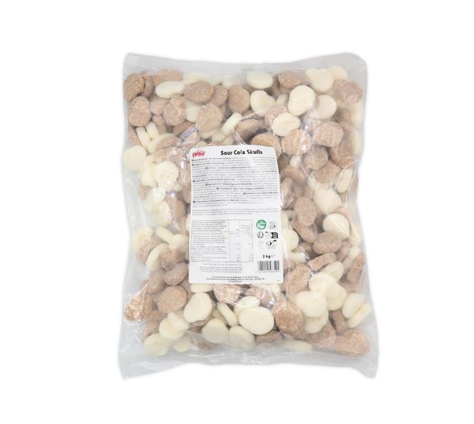 Hovedbilde Sour Cola Skulls 2kg