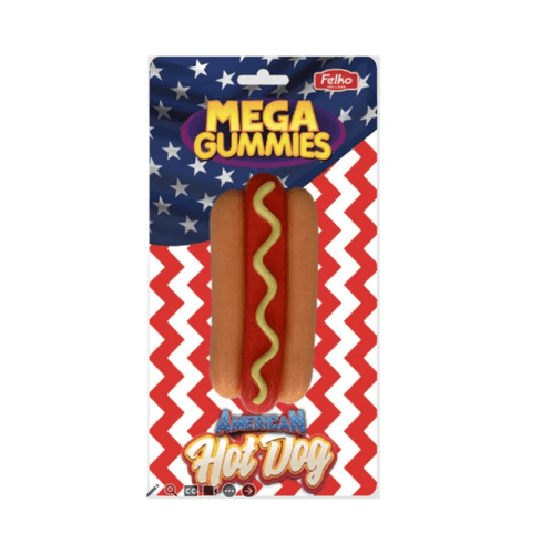Mega Gummies American Hotdog 120g